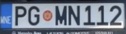 Detected plate 1